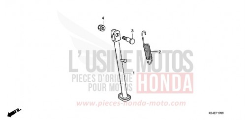 BEQUILLE CRF100FB de 2011